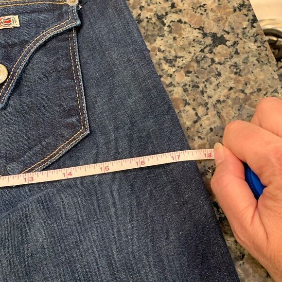 Hudson Women’s Ankle Cropped Denim Jeans Size 26 Light whiskering - Picture 9 of 12